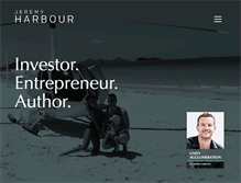 Tablet Screenshot of jeremyharbour.com